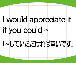 appreciate-意味-使い方-i-would-appreciate-it-if-you-could-例文-画像2